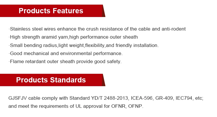 Indoor Sc/LC/FC/St/Armoured Armored Fiber Optic Patch Cord