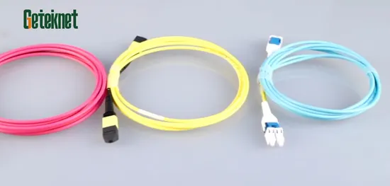 FC/LC/Sc/St Om3 Duplex Fiber Optic Patch Cord