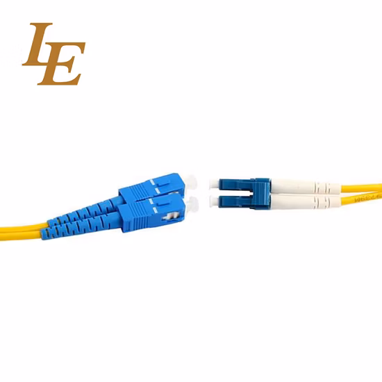 Professional Factory LC-ST SMF Duplex Fiber Optic Cables Dulplex Fiber Jumper Optic Patch Cord