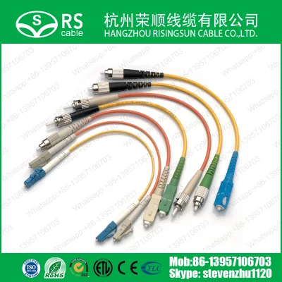 Cavo toppa per cavo in fibra ottica con connettore Sc/FC/LC/St/E2000/Mu/MTRJ